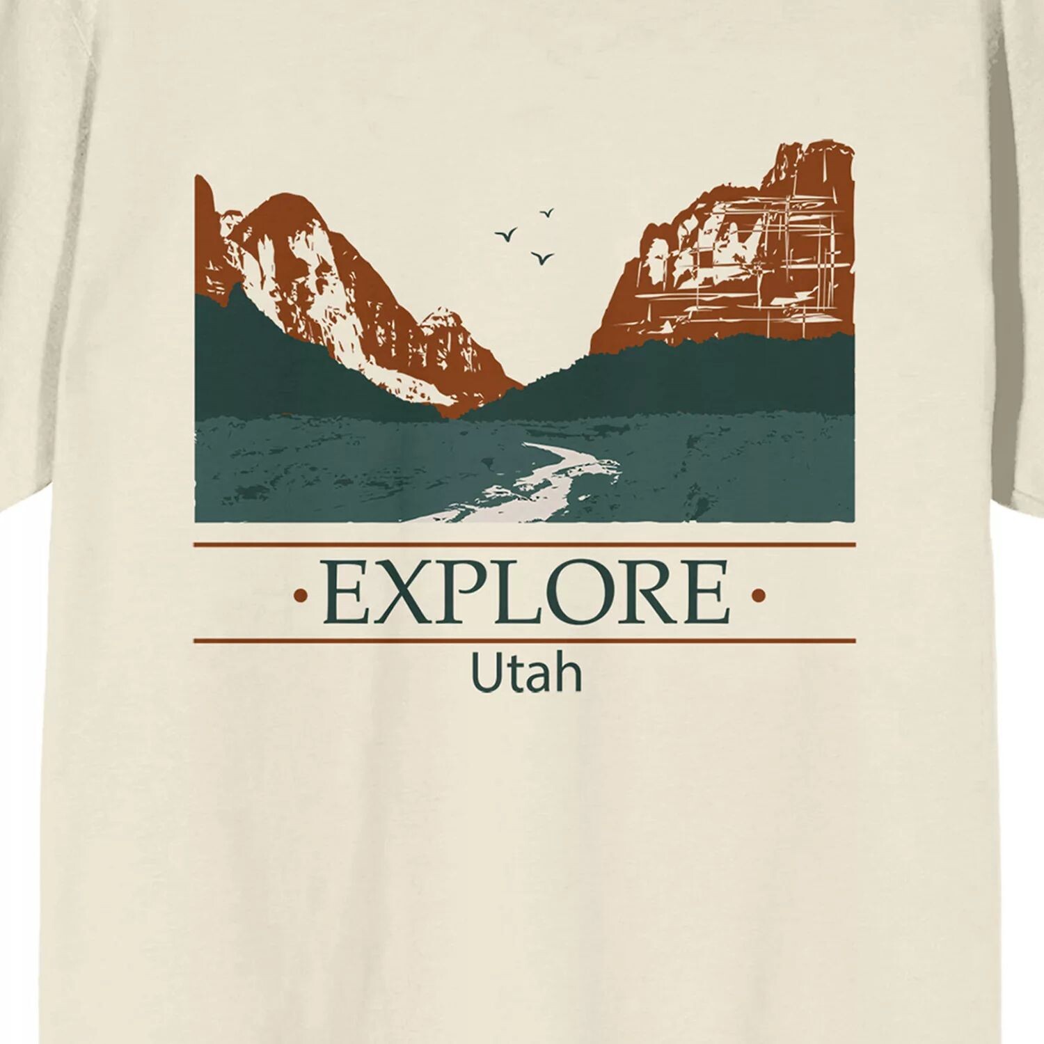 

Футболка Men's Adventure Society Utah Licensed Character