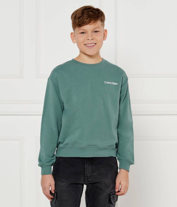 

Свитер Regular fit Calvin Klein Jeans, голубой