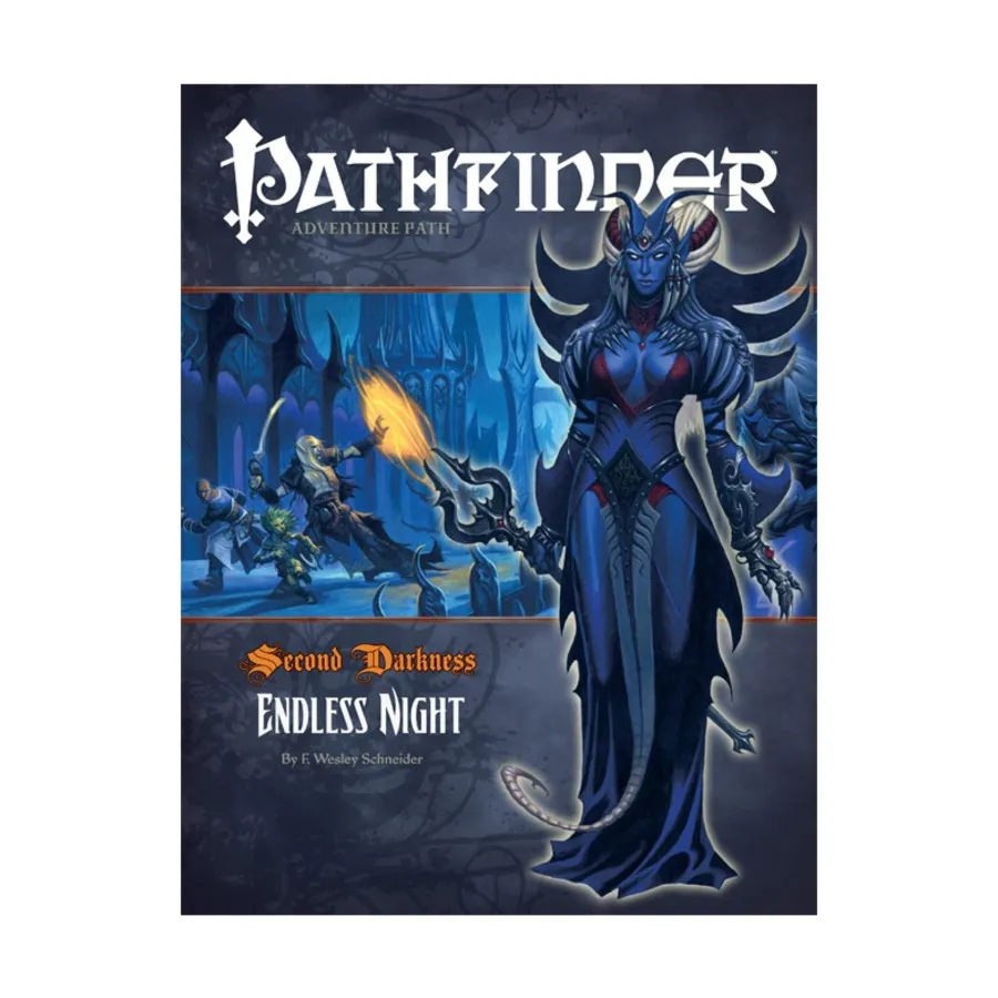 

#16 "Second Darkness #4 - Endless Night", Pathfinder Roleplaying Game (1st Edition) - Adventure Path #001 - #030, мягкая обложка