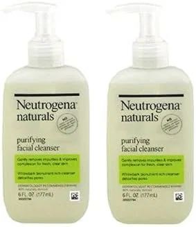 Средство для снятия макияжа Neutrogena Naturals, набор 2 шт