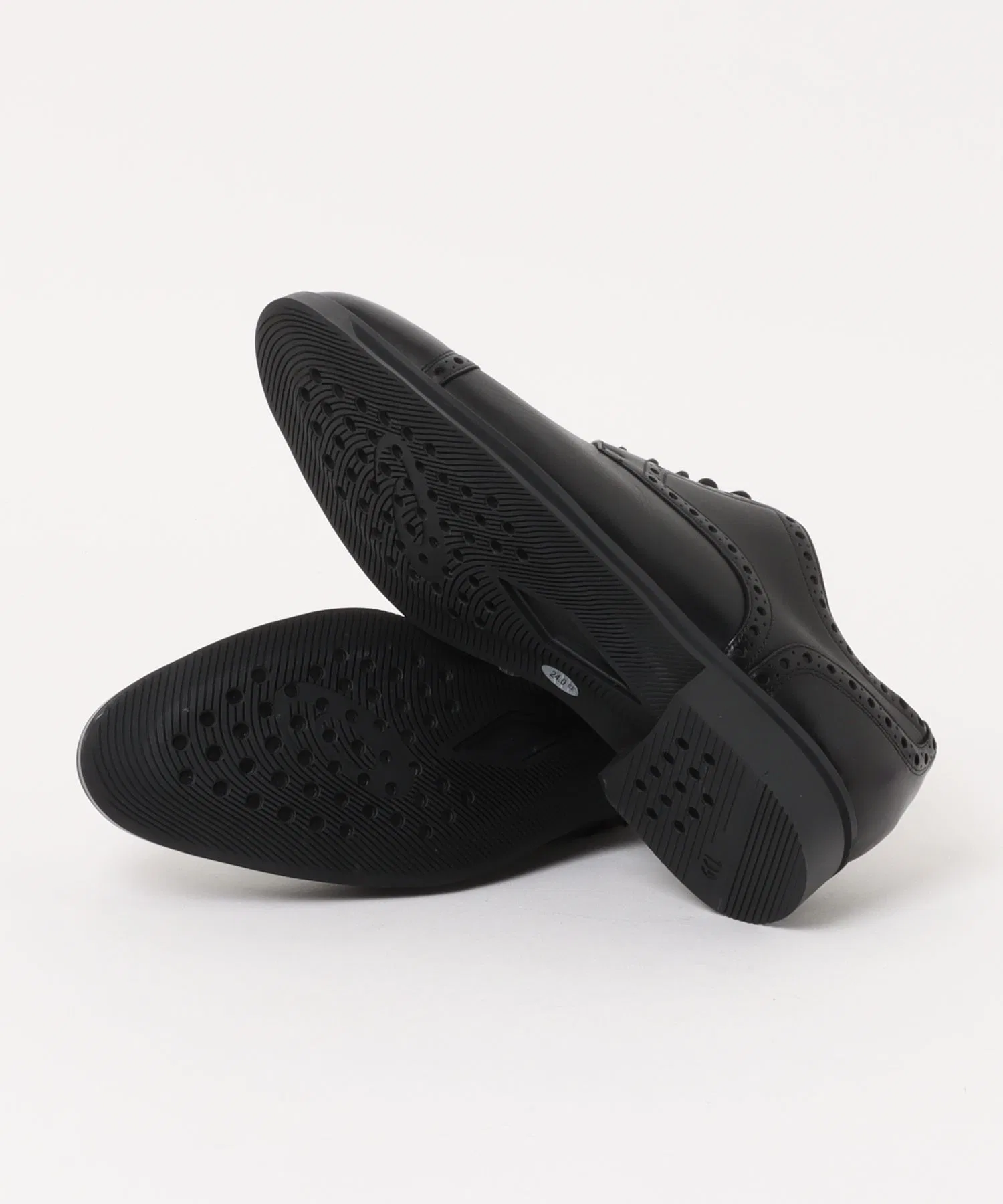 Мужские туфли из натуральной кожи ASICS WALKING RUNWALK 7 BS чёрные — фото 3