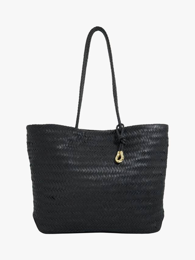 

Сумка-тоут Daxon из плетеной кожи Dune London, Black