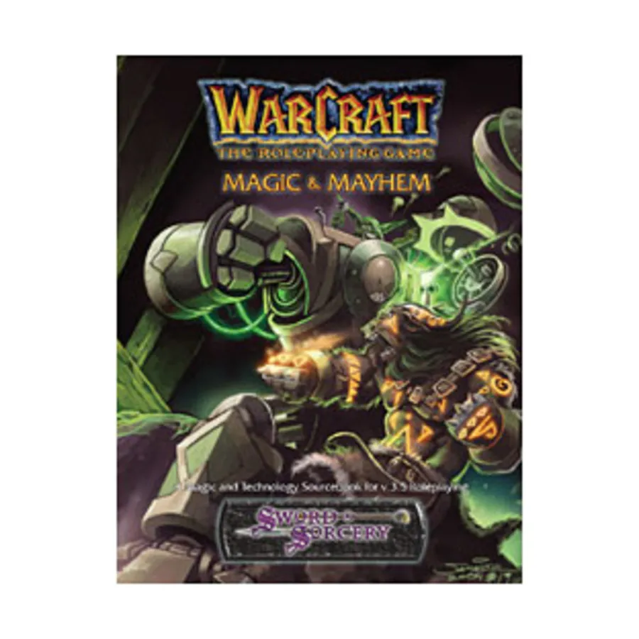 

Magic & Mayhem, WarCraft - Official Dungeons & Dragons Campaign Setting (d20), твердый переплет