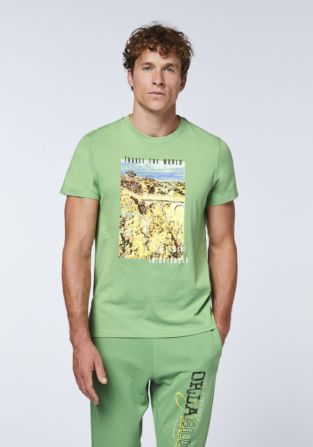 

Футболка Oklahoma Jeans, зеленый