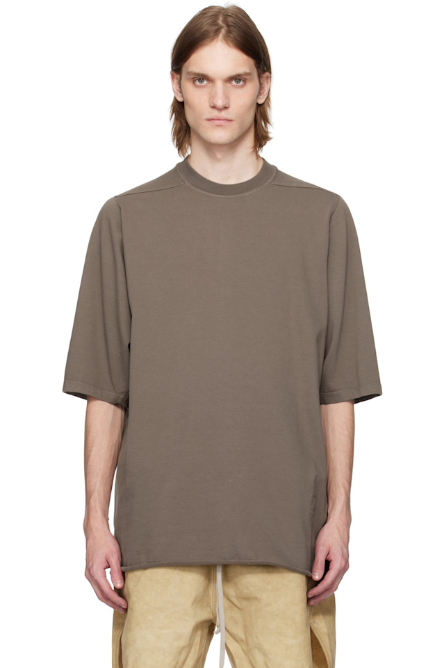 

Футболка Hollywood Jumbo SS Rick Owens Drkshdw, цвет dust