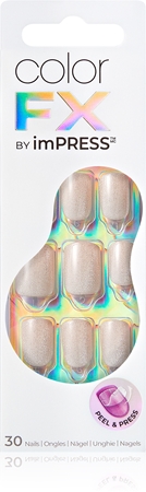 

Искусственные ногти KISS Color FX im Press, Rebel 30 szt.