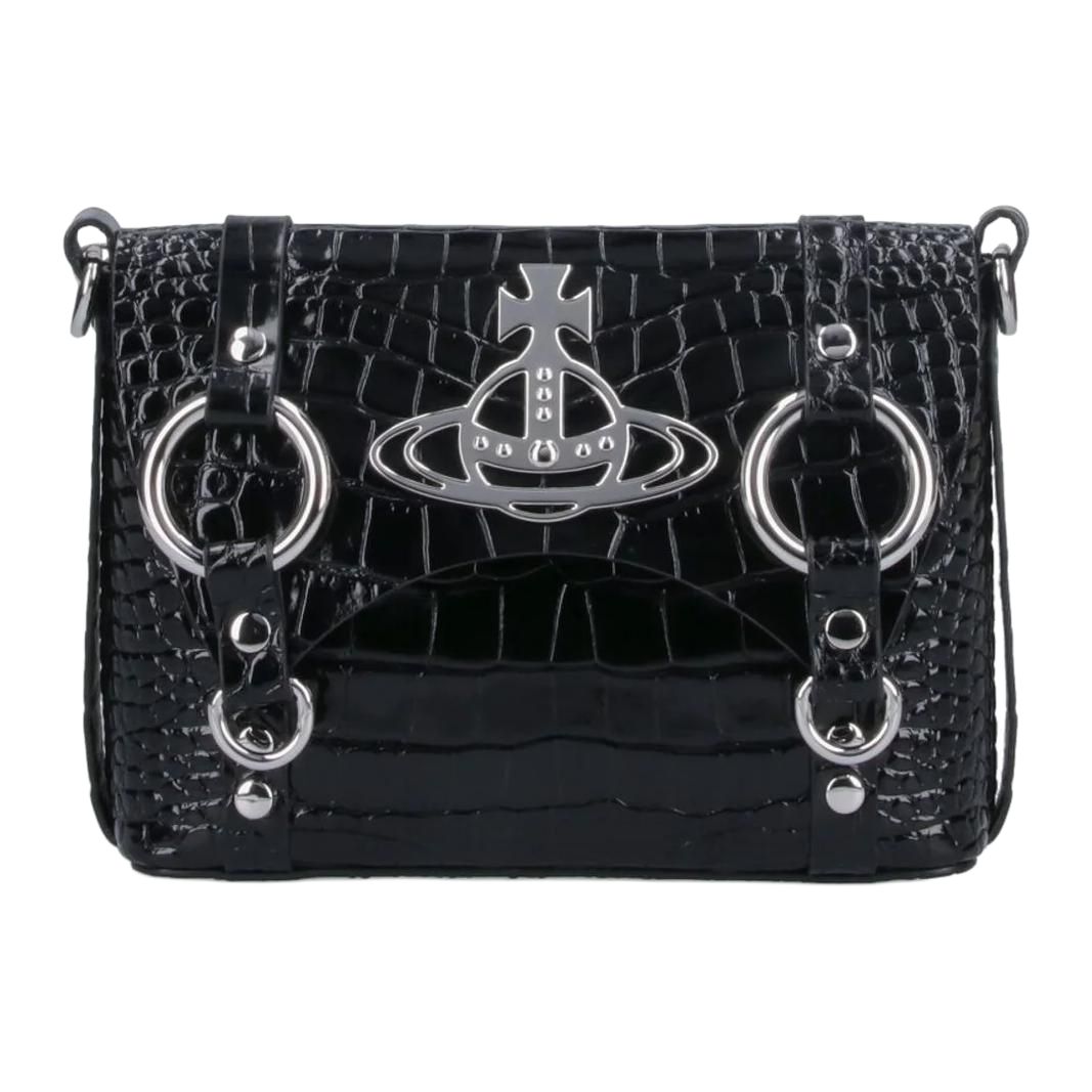 

Vivienne Westwood Сумка через плечо с тиснением и логотипом