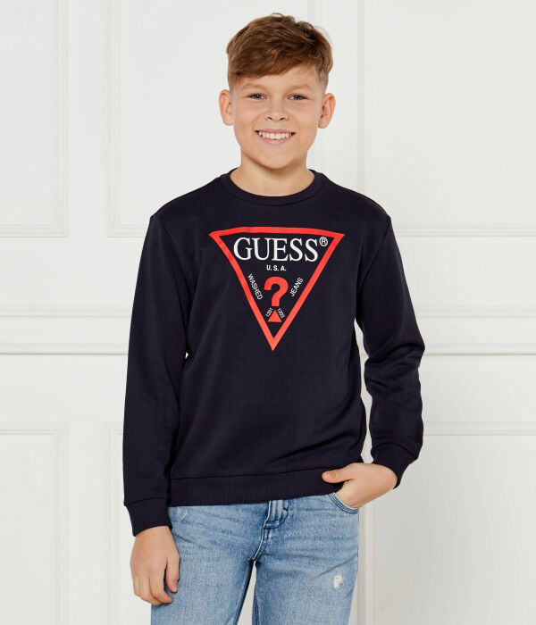 

Толстовка детская Guess Regular Fit, синий