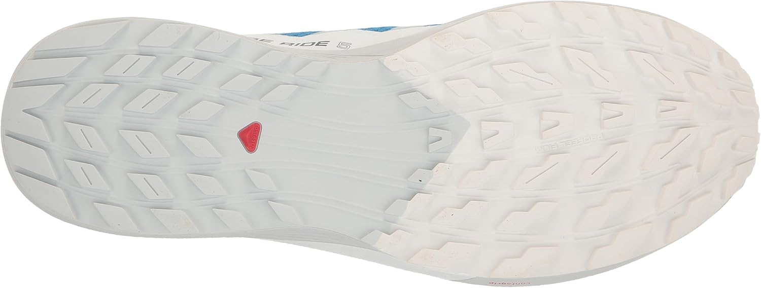 Salomon мужские кроссовки Sense Ride 5, Ibiza Blue/Lapis Blue/White — фото 4
