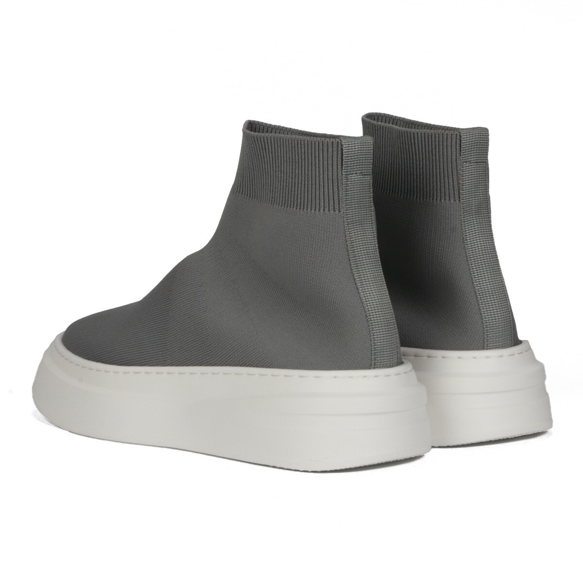 Кроссовки мужские Lifestyle Shoes Men High-Top Tieke, оранжевый/красный — фото 4