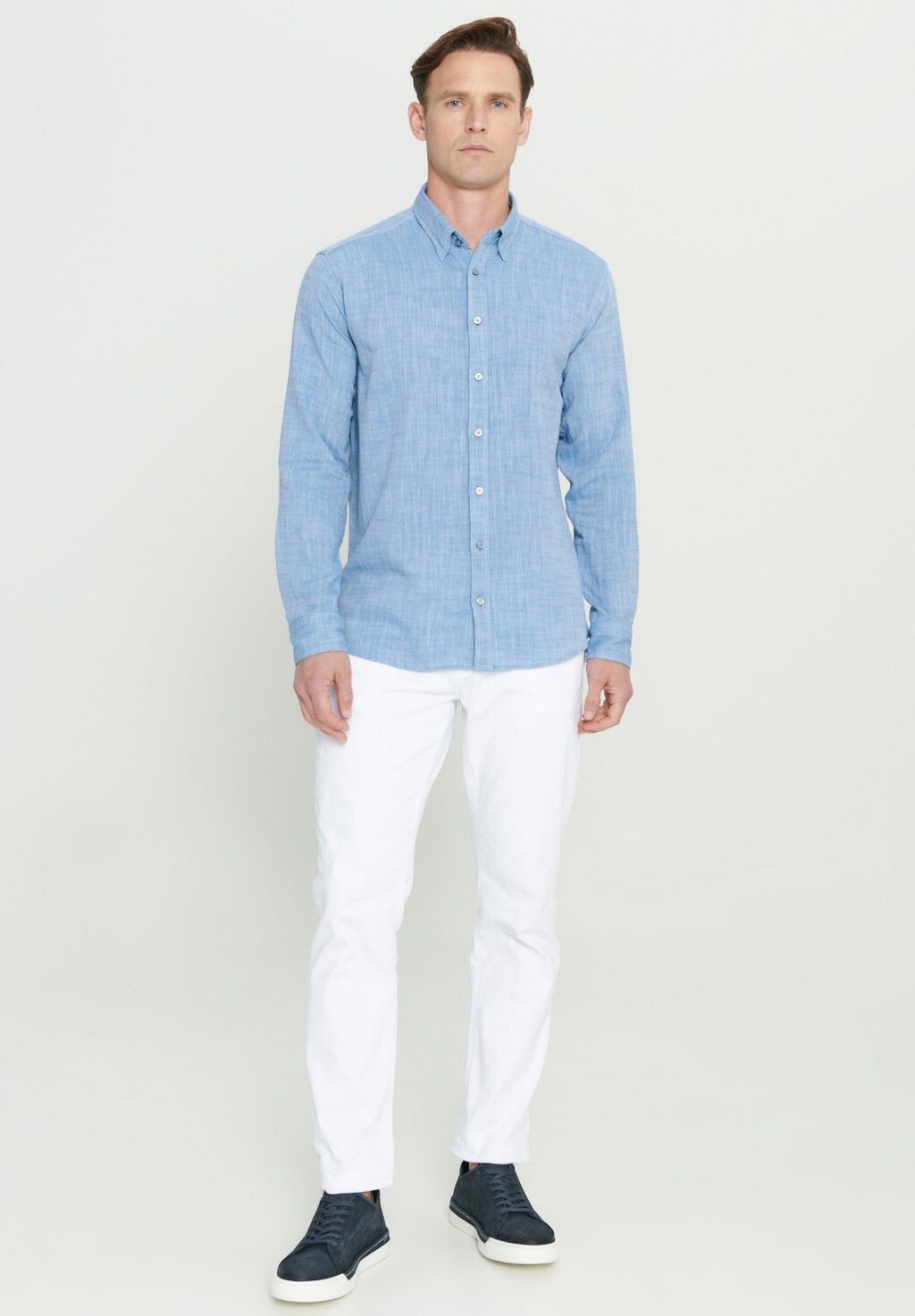 

Рубашка COMFORT FIT AC&CO / ALTINYILDIZ CLASSICS, синий