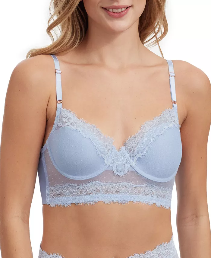

Женский бюстгальтер Entice Longline Light Linen Skarlett Blue, синий