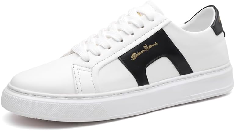 

Мужские модные кроссовки и стильные спортивные обувь для молодежи Meixi Mobile, белый/черный