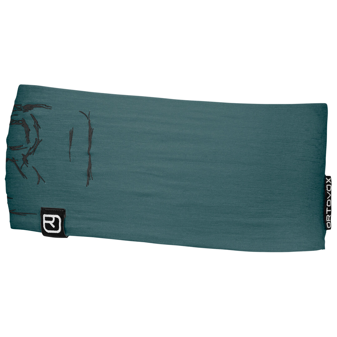 

Повязка на голову Ortovox 120 Tec Logo Headband, цвет Dark Arctic Grey