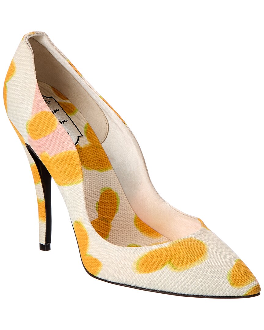 Холщовые туфли Roger Vivier, белый