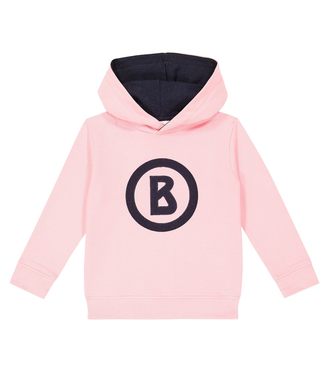 

Худи bela из хлопка и флиса с логотипом Bogner Kids, розовый