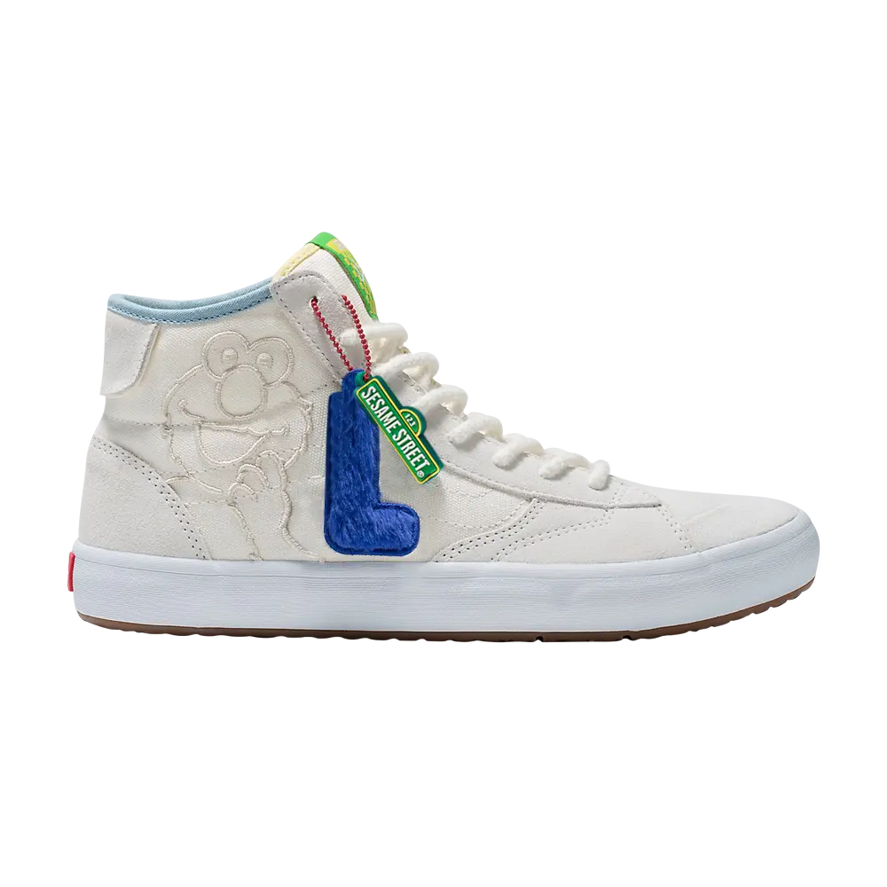 

Кроссовки Sesame Street x The Lizzie Vans, мультиколор