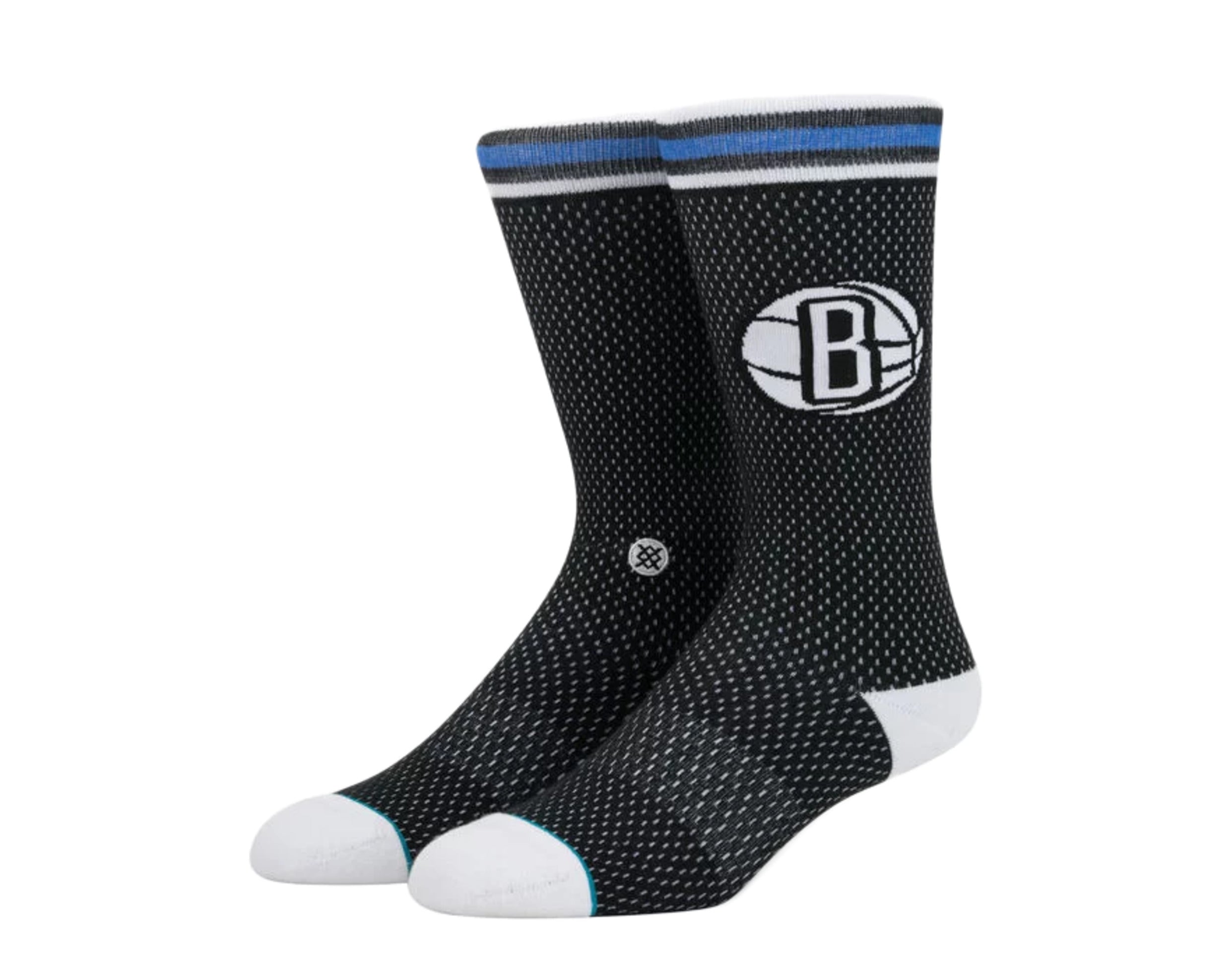 

Носки Stance Casual NBA Brooklyn Nets Jersey Black/White Crew M545D17NET-BLK