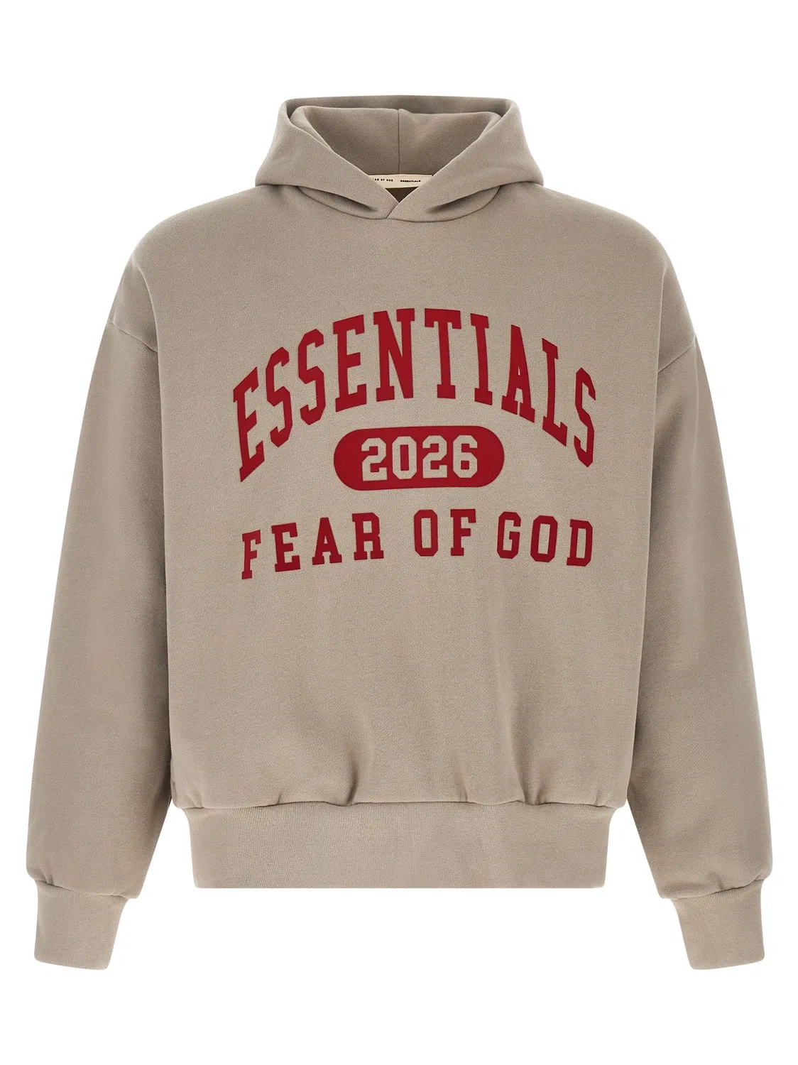 Классическое худи FEAR OF GOD ESSENTIAL, серый