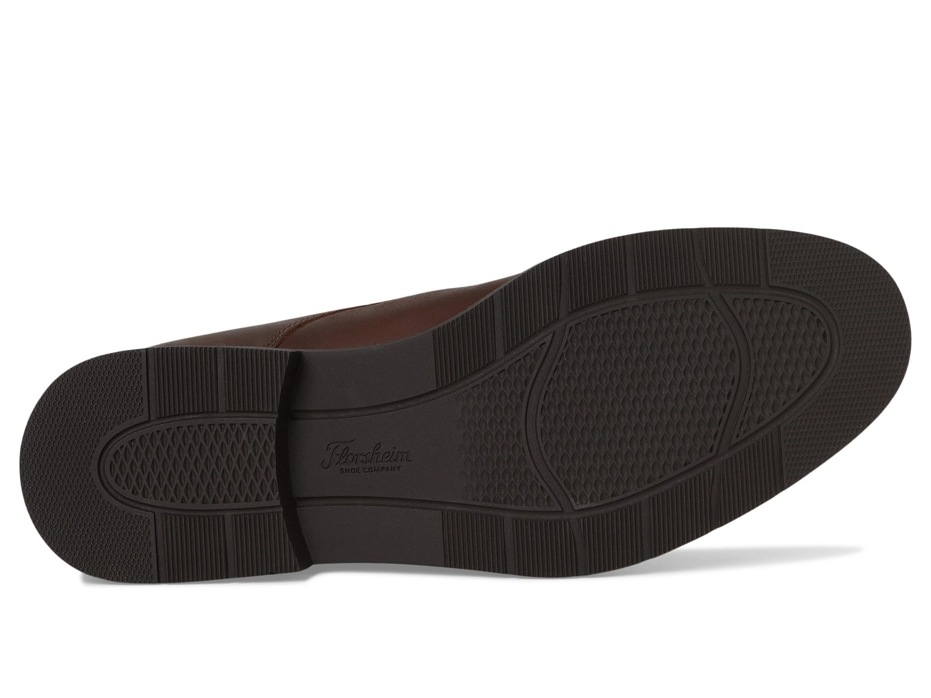 Туфли Florsheim Herington Plain Toe Oxford, цвет Brown Crazy Horse — фото 3