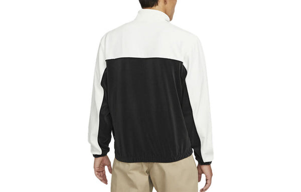 Куртка Men's Nike Casual Logo Colorblock Velvet Skateboard Black Jacket, черный — фото 2