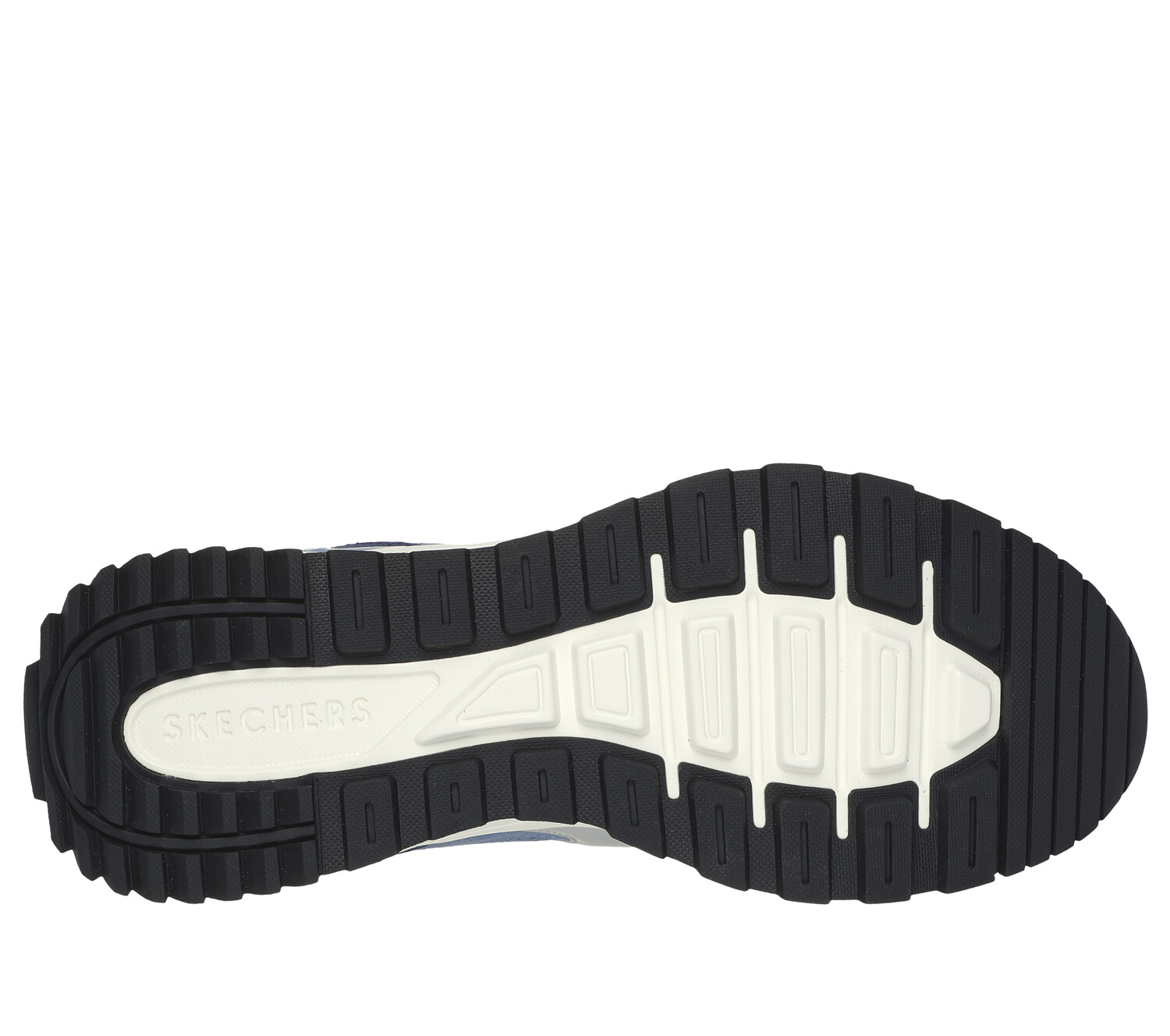 Низкие кроссовки Skechers FURY FURY LACE LOW, цвет Braun/Grau/Blau/Gelb — фото 3