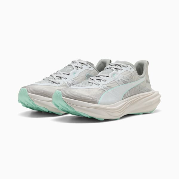 Женские кроссовки для бега по пересеченной местности Deviate Nitro Elite Puma, серый — фото 2