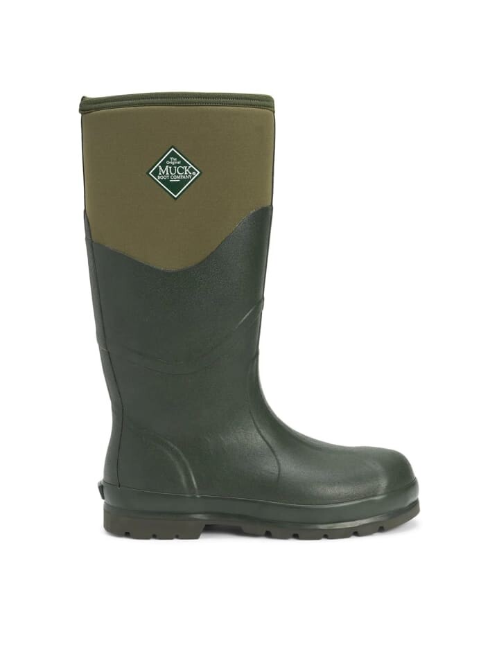 Женские резиновые сапоги Muck Boots высокие, зеленый — фото 2