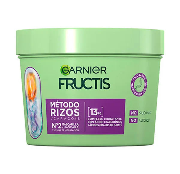

Увлажняющая капитальная маска Método Rizos Fructis, 370 ml