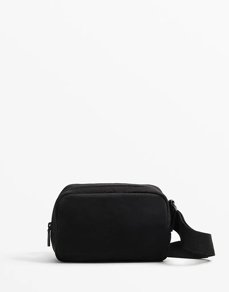 

Сумка-пояс Oysho Cross-body черного цвета
