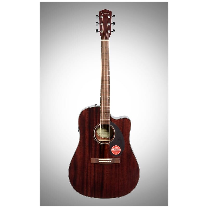 

Акустическая гитара Fender CD-140SCE Dreadnought Acoustic-Electric Guitar, with Walnut Fingerboard