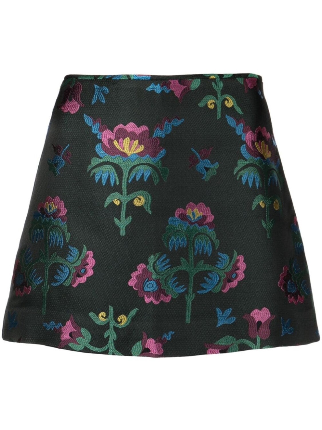 

Cynthia Rowley жаккардовая юбка мини с цветочным узором, зеленый