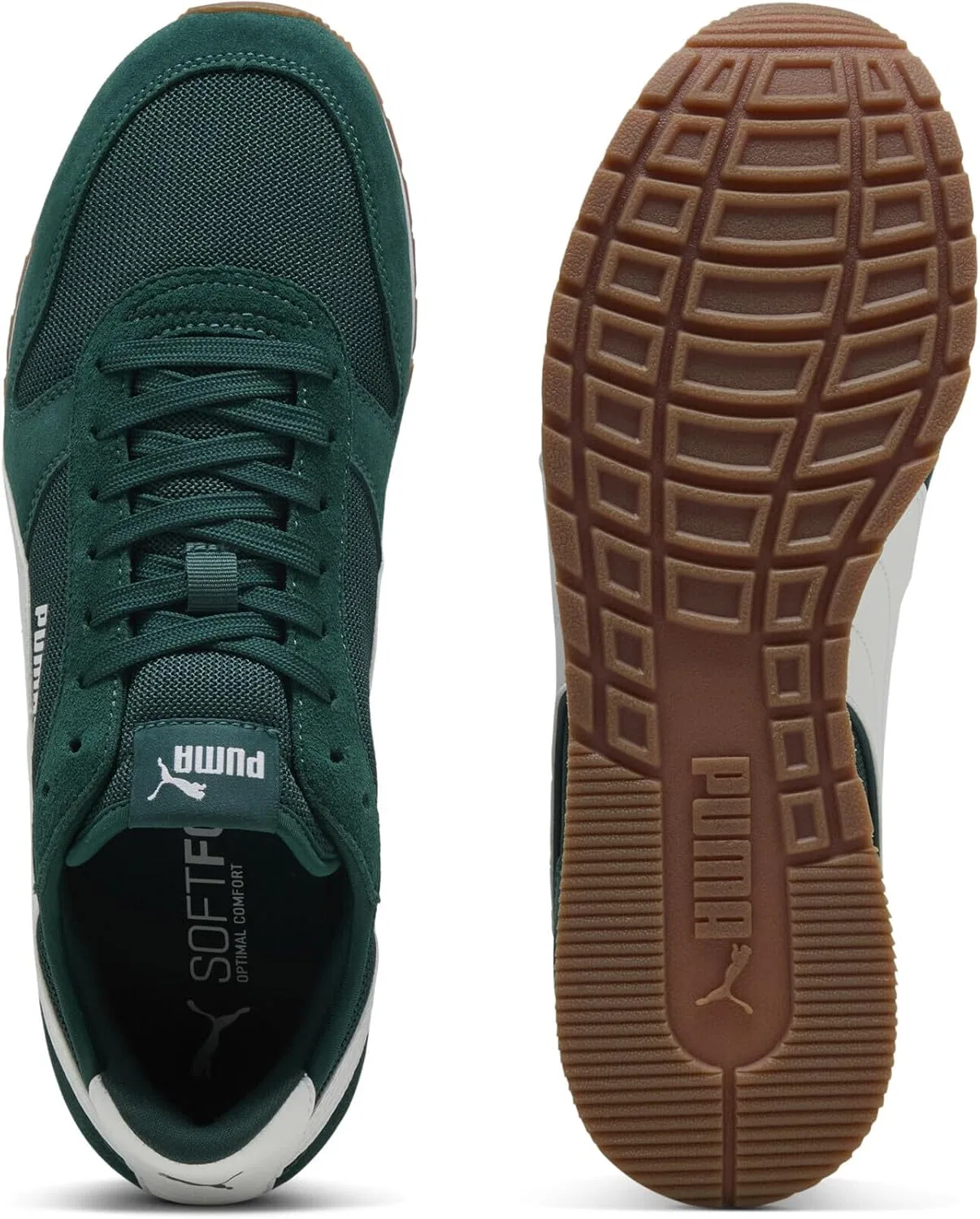 Кроссовки Puma Unisex St Miler, Dark Myrtle Puma White Gum — фото 4