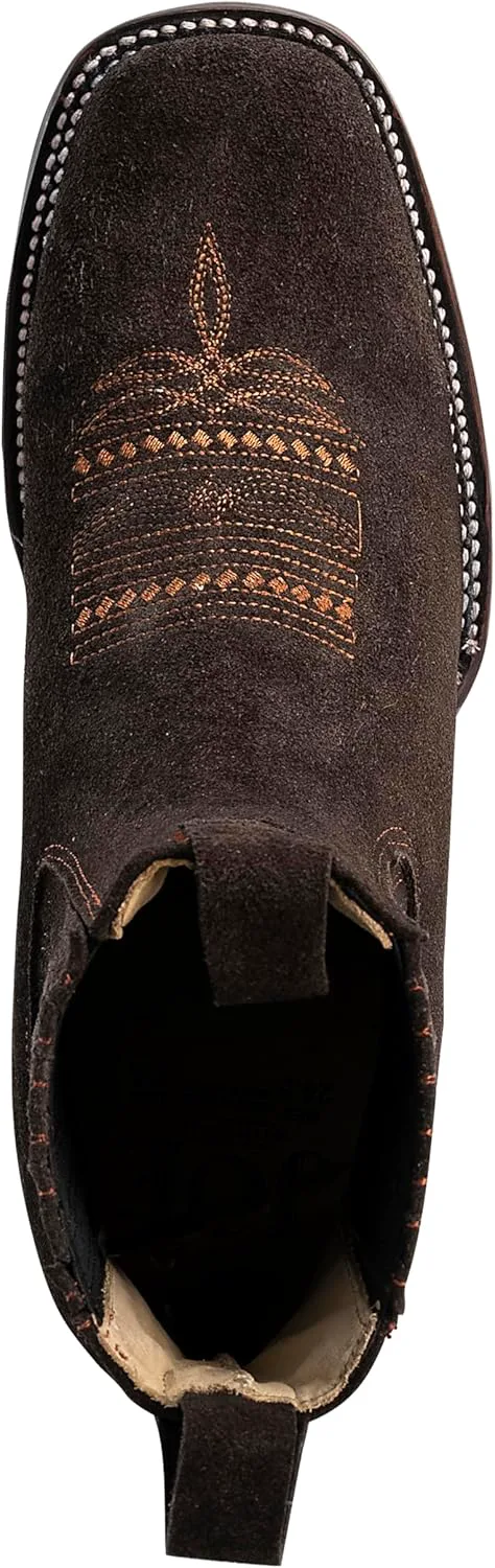 Мужские короткие западные ботинки Joe Boots 723 Joe Exclusive, коричневый — фото 4