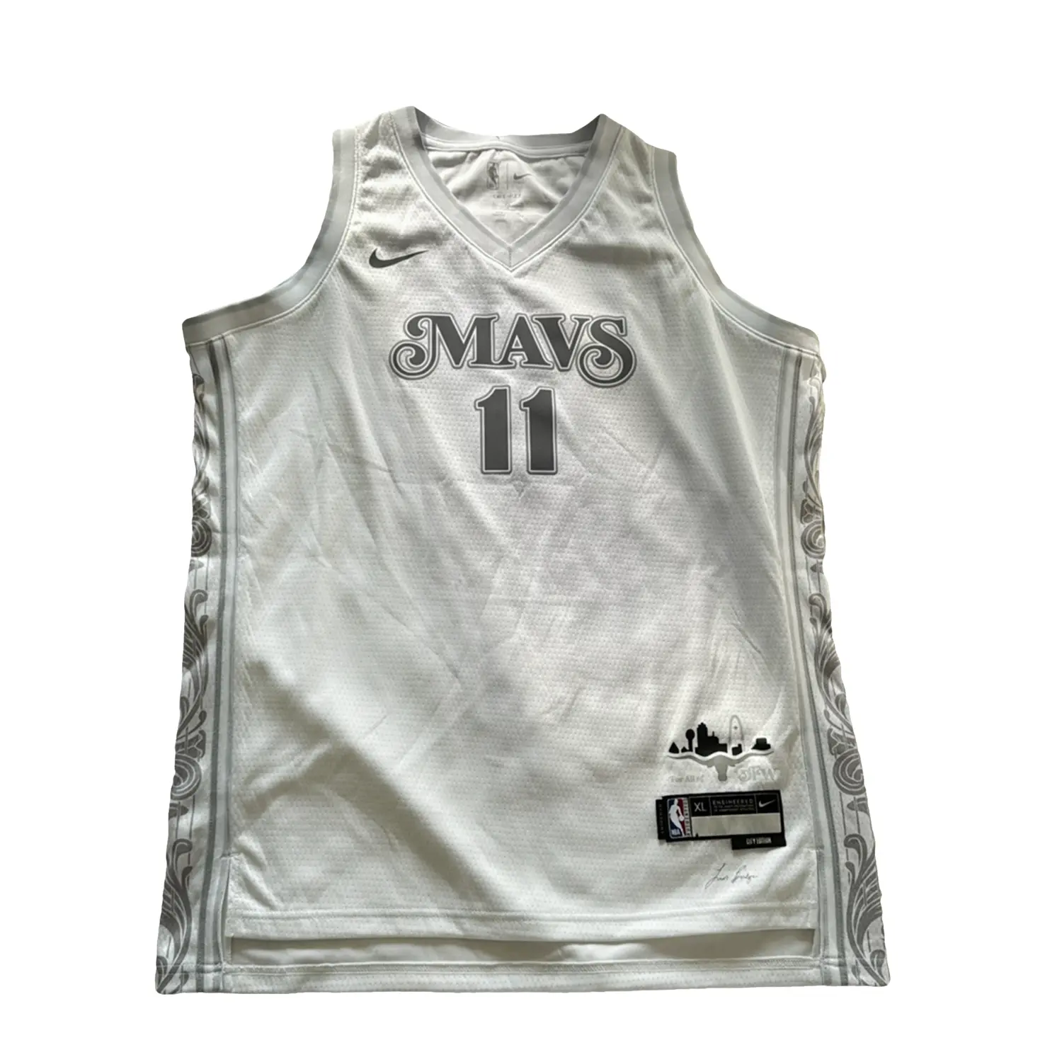 

Детские майки и топы с V-образным вырезом Nike, белый