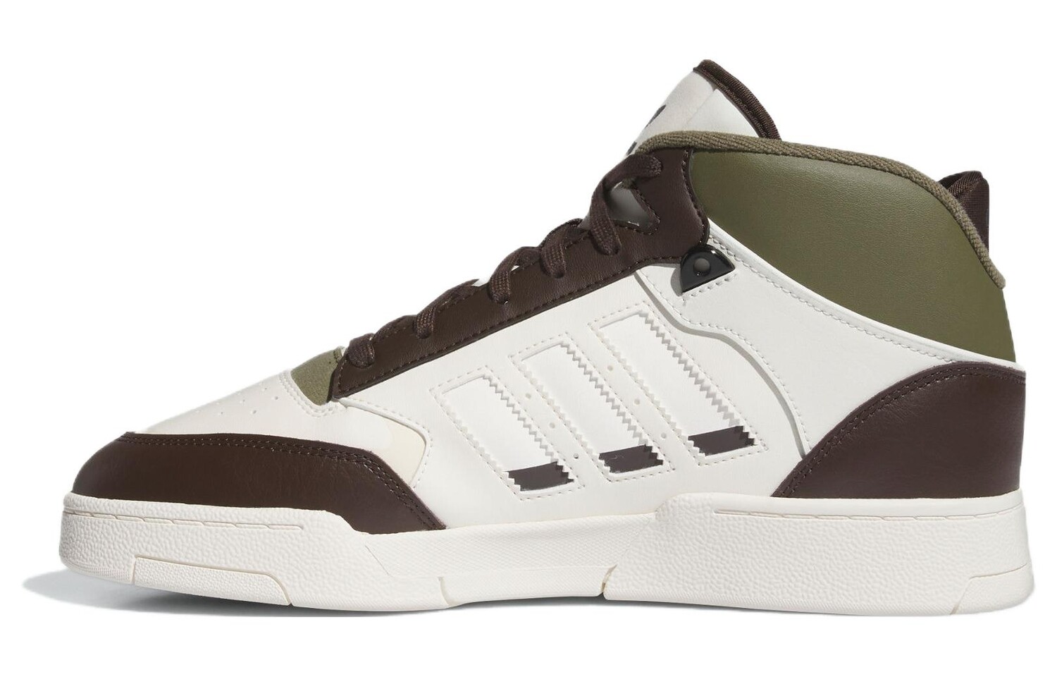 Кроссовки для скейтбординга adidas originals Drop Step унисекс, белый/хаки