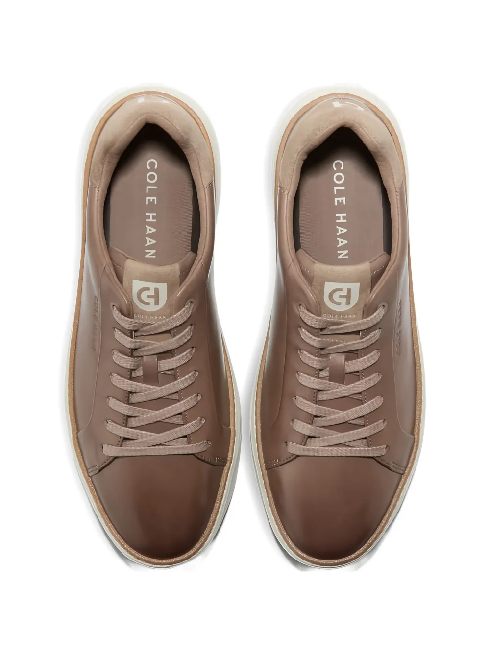 Кожаные кроссовки GrandPro Topspin Cole Haan, коричневый — фото 3