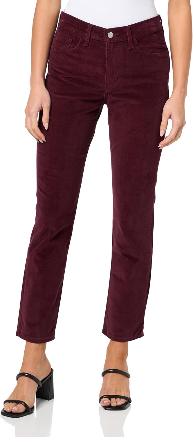 

Женские классические прямые джинсы Levi's (также доступны в размере Plus), (New) Merlot (Corduroy - Stretch)