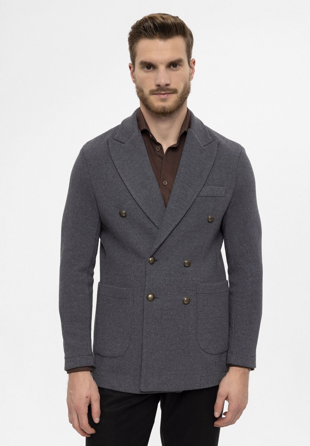 

Жакет KNIT BLAZER Antioch, цвет anthracite