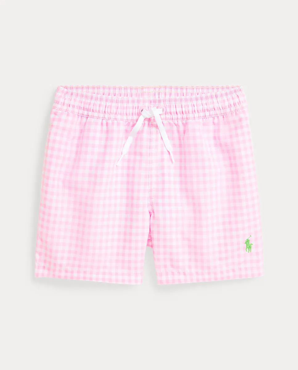 

Купальник для мальчика в клетку виши Polo Ralph Lauren, цвет Rosa