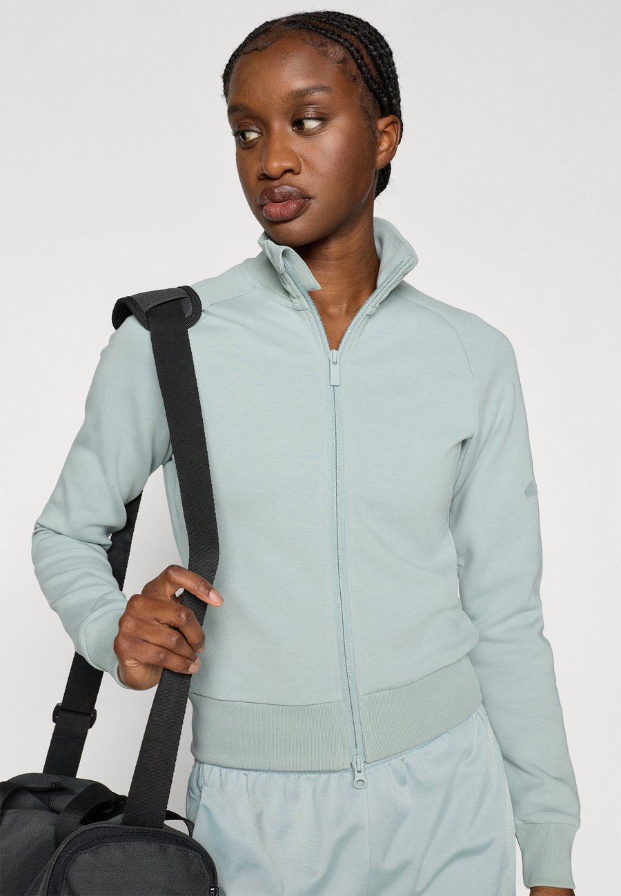 Толстовка Adidas Sportswear SOFT LUX SLIM TRACK, Sage/Green — фото 4