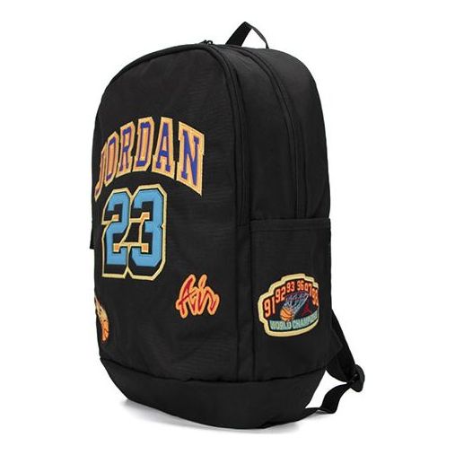 

Рюкзак Air Jordan Patch Backpack 'Black', черный