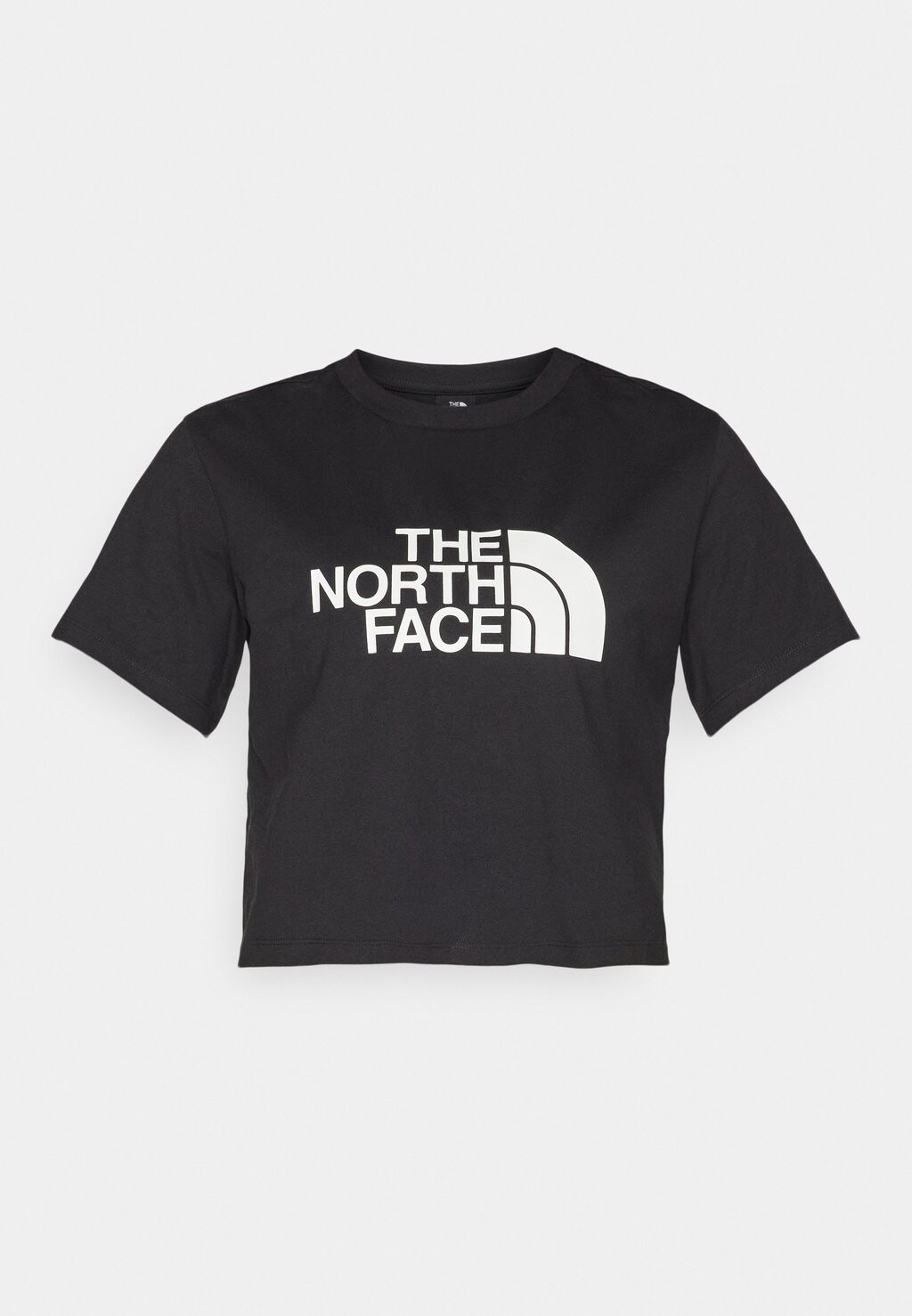 

Принт на футболке CROPPED EASY TEE The North Face, черный