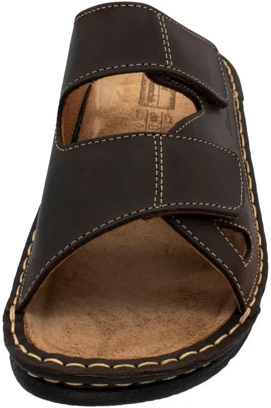 Мужские мюли марки Fischer, мюли из такой стали Fischer Markenschuh, мокко — фото 4