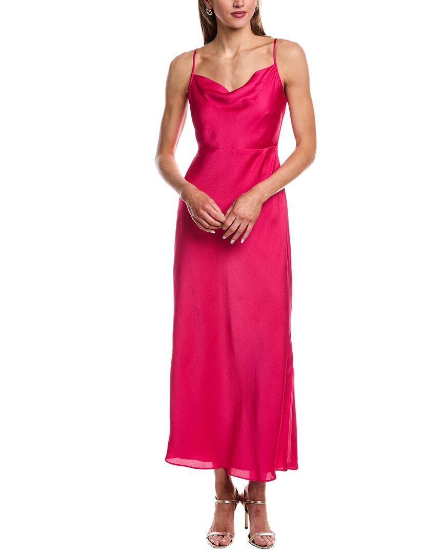 

Платье макси с воротником-хомутиком Vince Camuto, фиолетовый