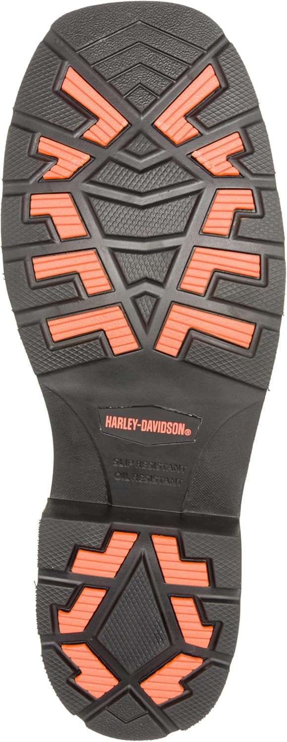 Мужские мотоциклетные ботинки Harley-Davidson Altman с композитным носком и водонепроницаемой защитой, коричневый — фото 4