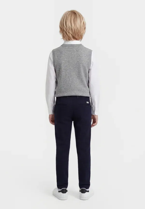 Брюки чинос Jpstmarco jjdave Jack & Jones Junior, цвет тёмно-синий — фото 2