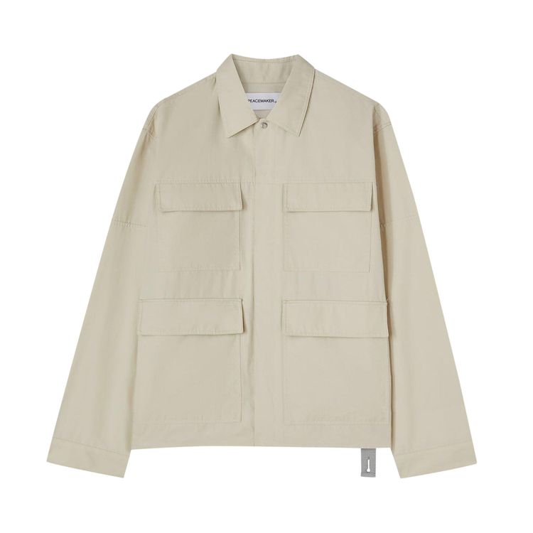 

Рубашка OAMC Peacemaker Pocket Loose Shirt 'Sand', желтый