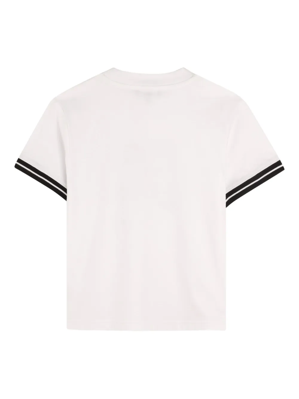Футболка с графичным принтом Dkny Kids, белый — фото 2