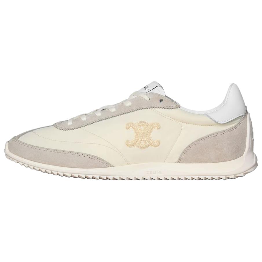 CELINE Низкие повседневные кроссовки Racer, женские, бежевые